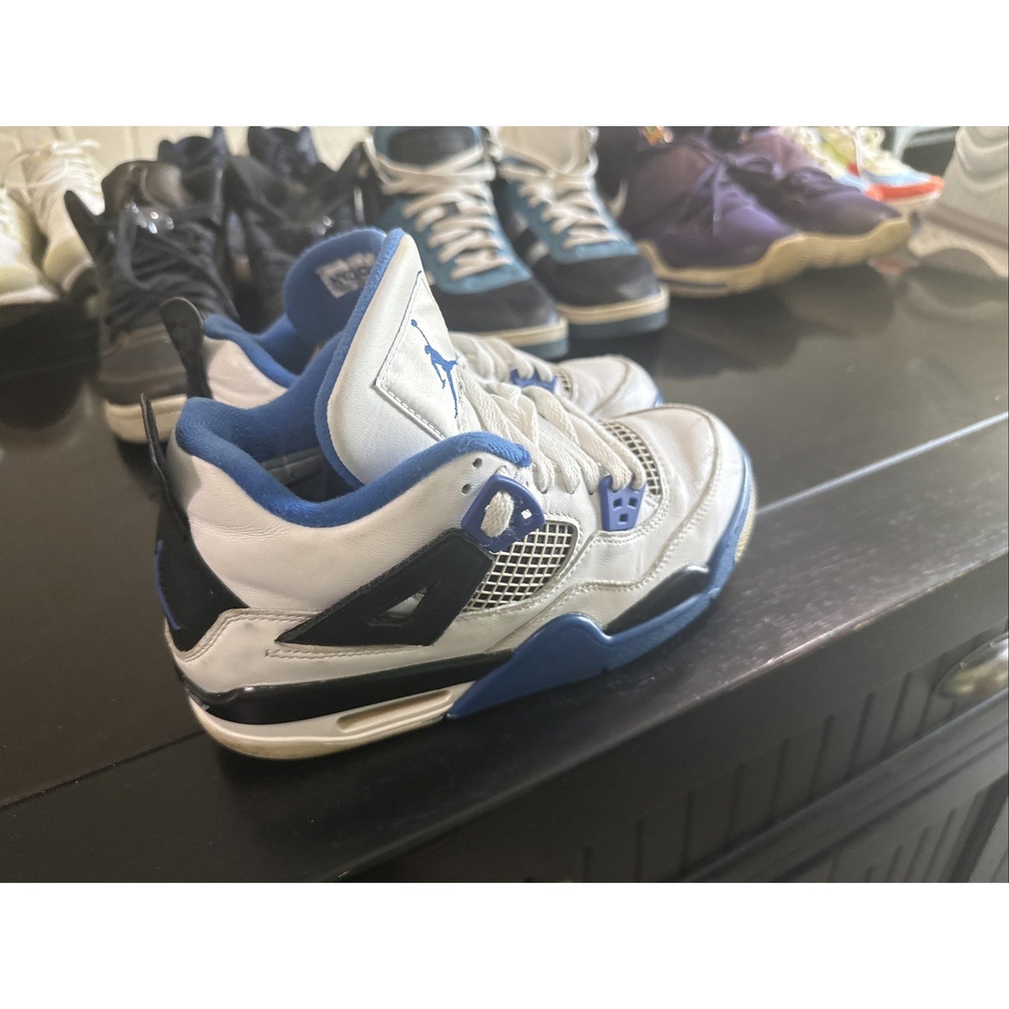 Size 5.5 (GS) - Jordan 4 Retro Low Motorsports NBS233