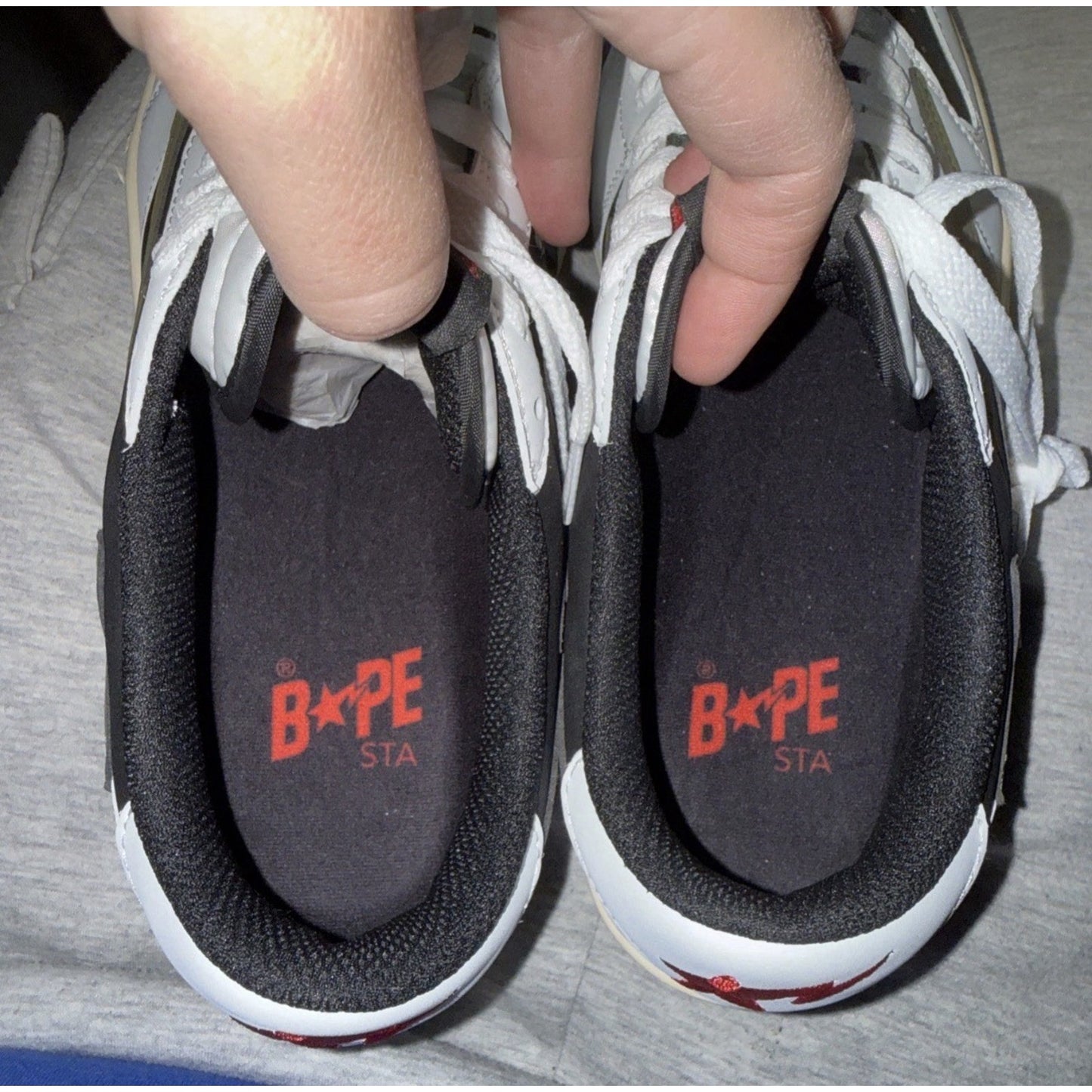 Size 12 Indigo Studios Bape Sta Custom Collection Shoes