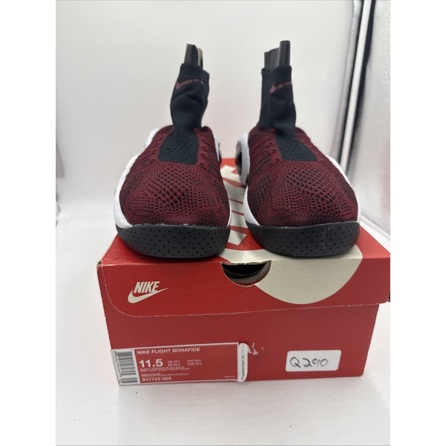 Size 11.5 - Nike Flight Bonafide Varsity Red
