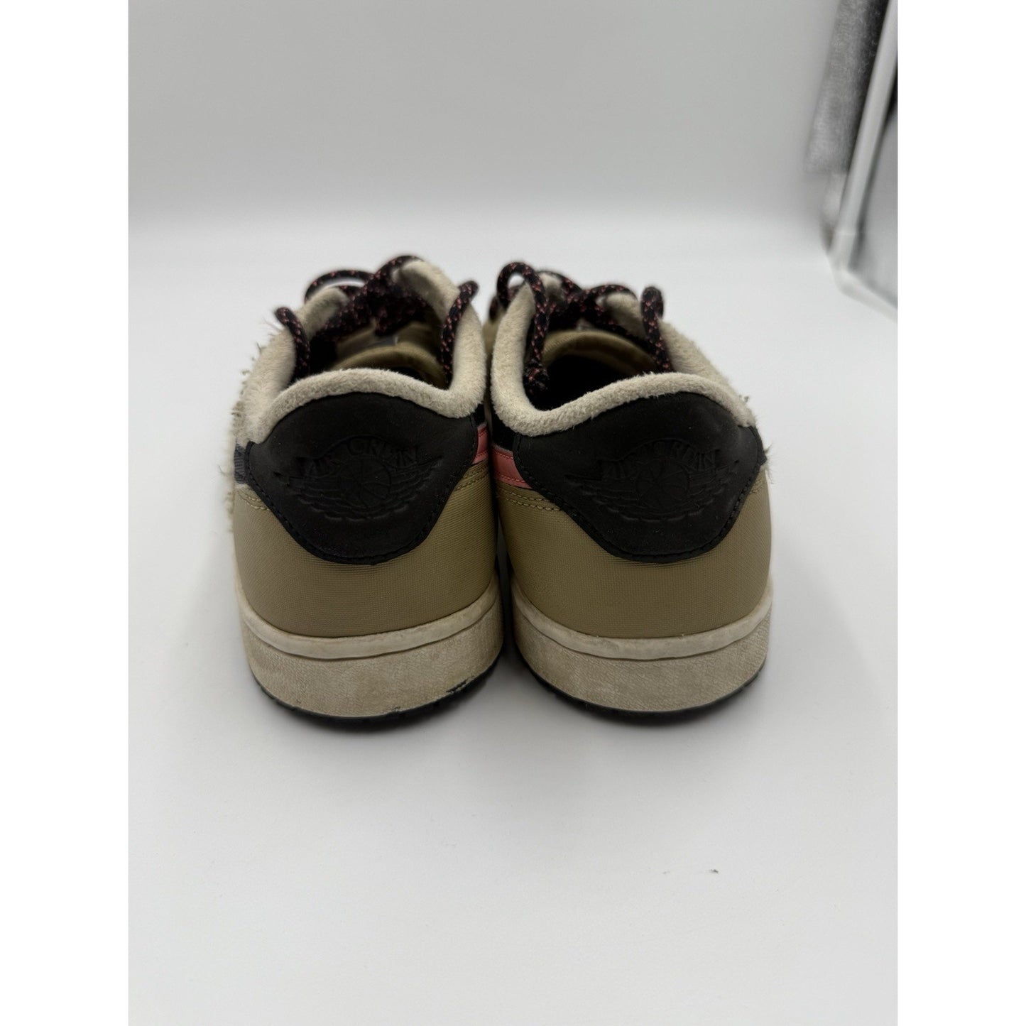 Size 8 - Air Jordan 1 Retro Fleece Low Parachute Beige W