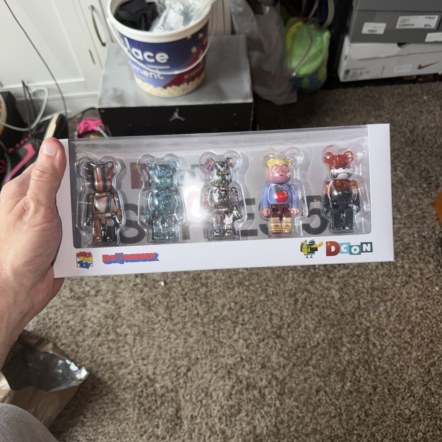 DesignerCon Artist Series 5 BE@RBRICK set 100% - DCON24
