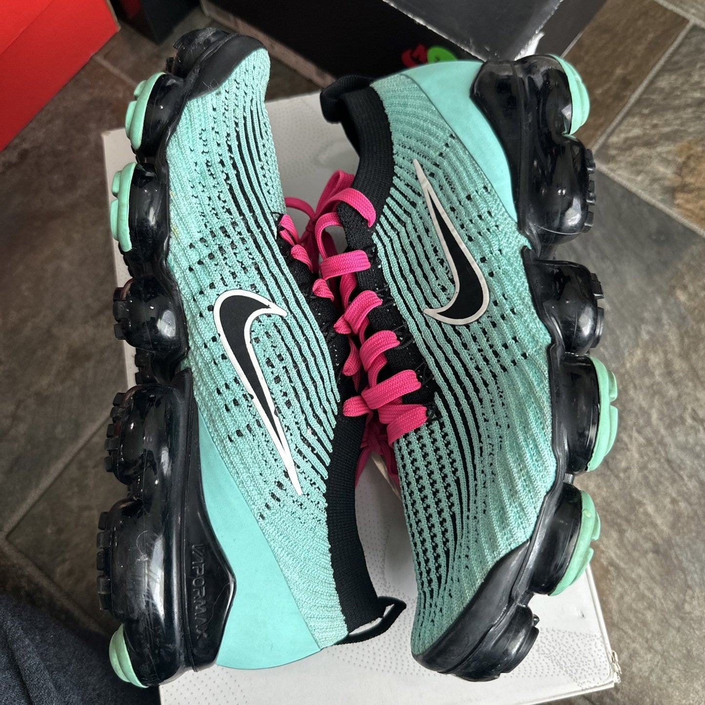Size 9.5 - Nike Air VaporMax 3.0 South Beach