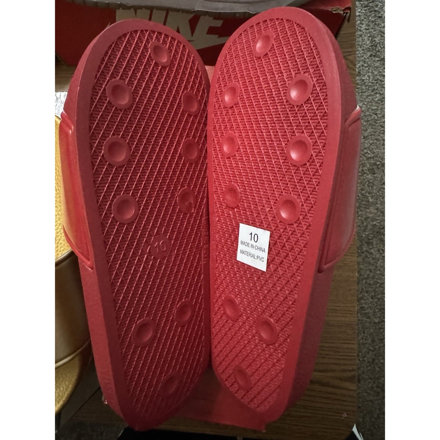 Cross Colours CXC Love Is Love Sign Language Slide Sandals NIB Size 10 BS235