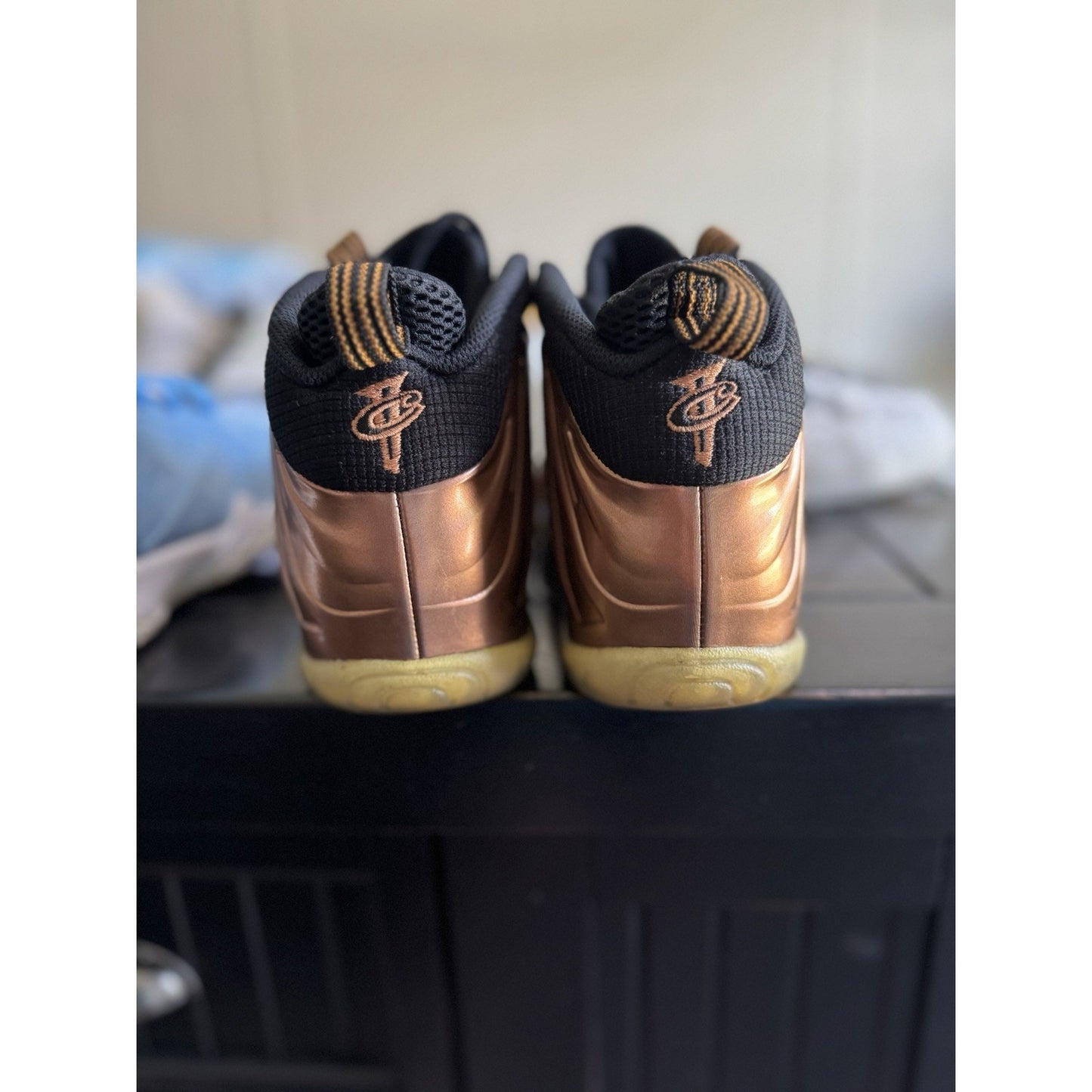 Size 5.5 (GS) - Nike Little Posite One Mid Copper NBS159