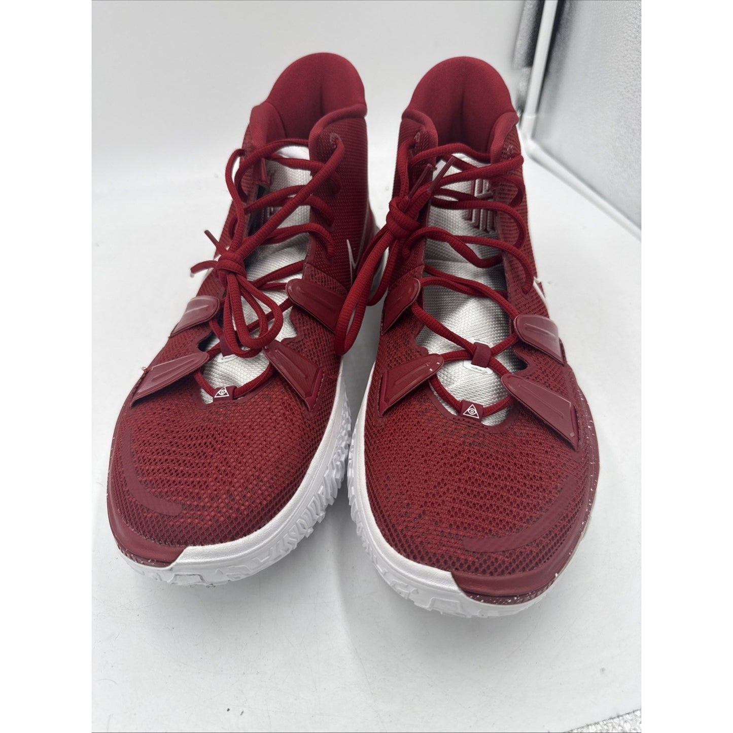Size 15.5 - Nike Kyrie 7 TB Tough Red