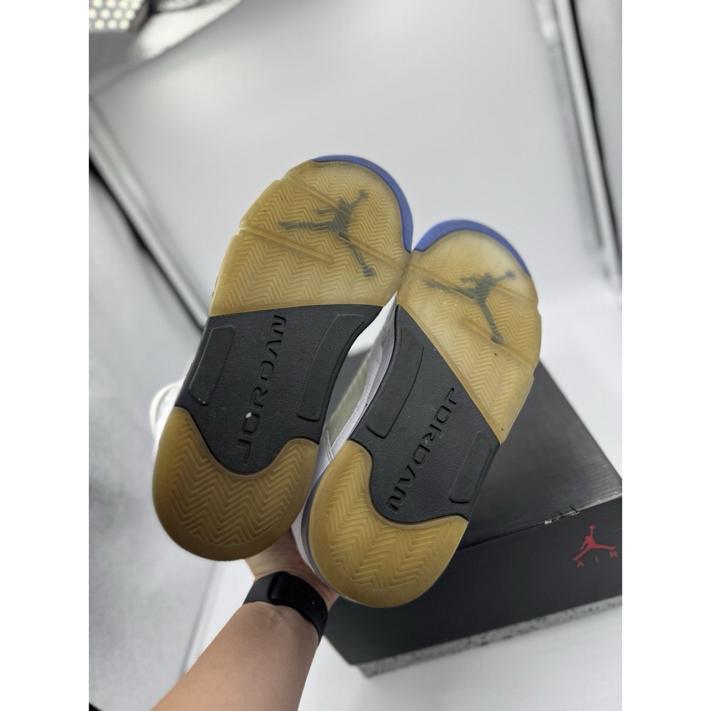 Size 12 - Air Jordan 5 Retro Stealth 2.0