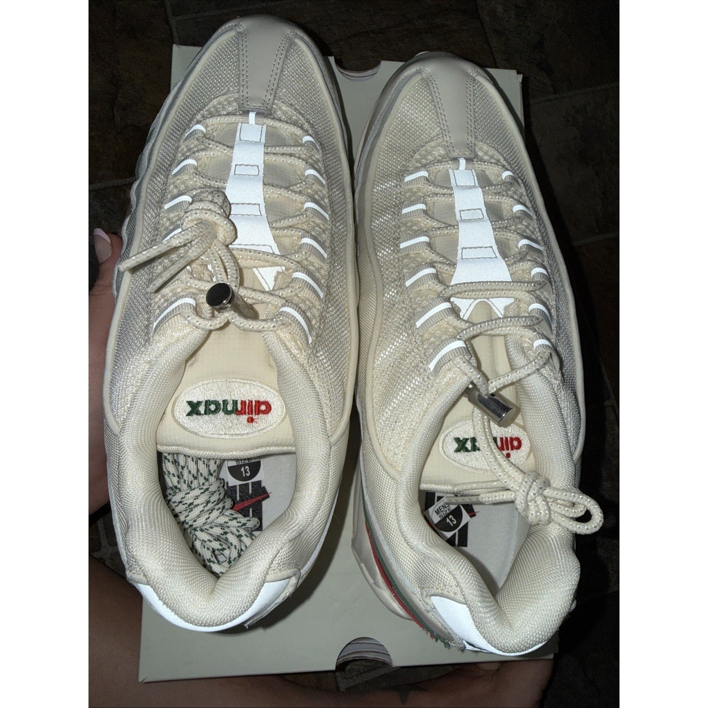 Size 13 - Undefeated x Nike Air Max 95 Sail