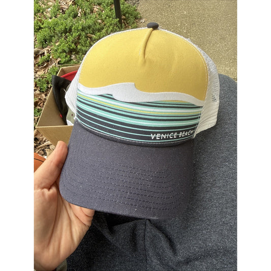 Venice Beach Dad Hat Trucker Hat Mesh Snapback Cap