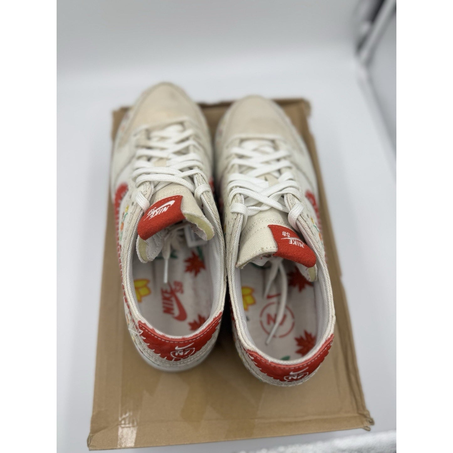 Size 11 - Nike Dunk Decon SB Low N7 - Sail University Red BS706 BS701