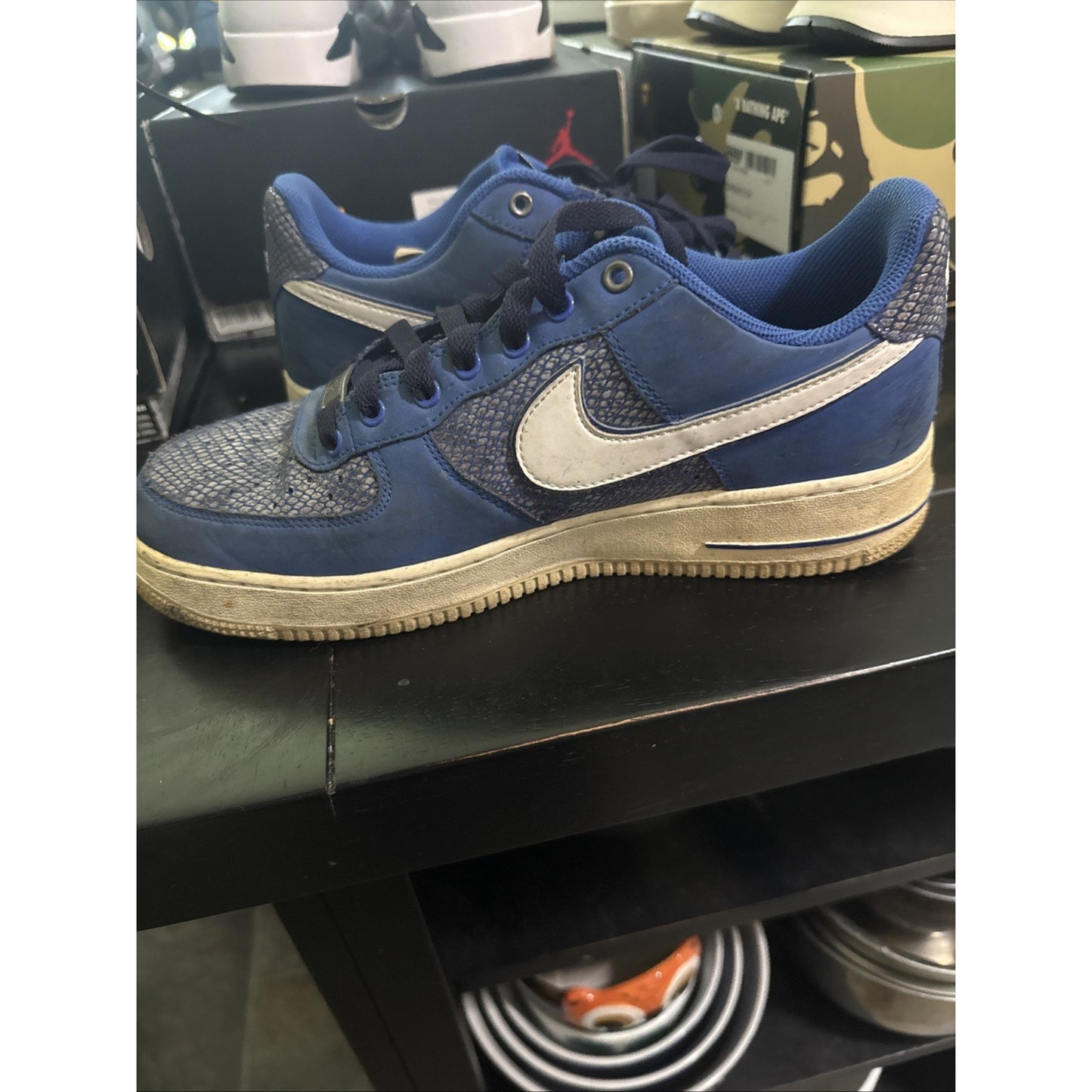 Size 9.5 - Nike Air Force 1 Blue