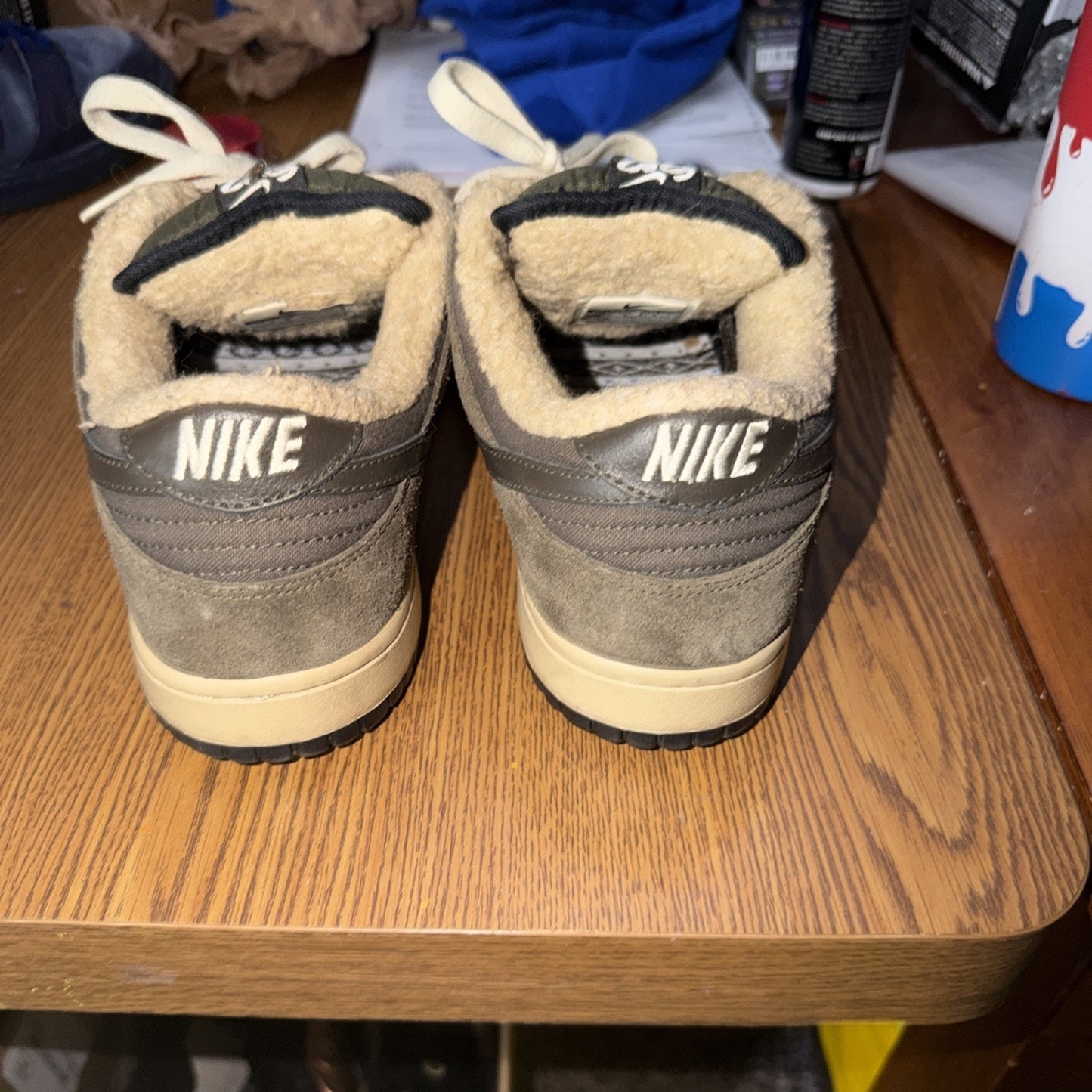 Size 10.5 - Nike Dunk Premium 6.0 Low Sable Green W Rare