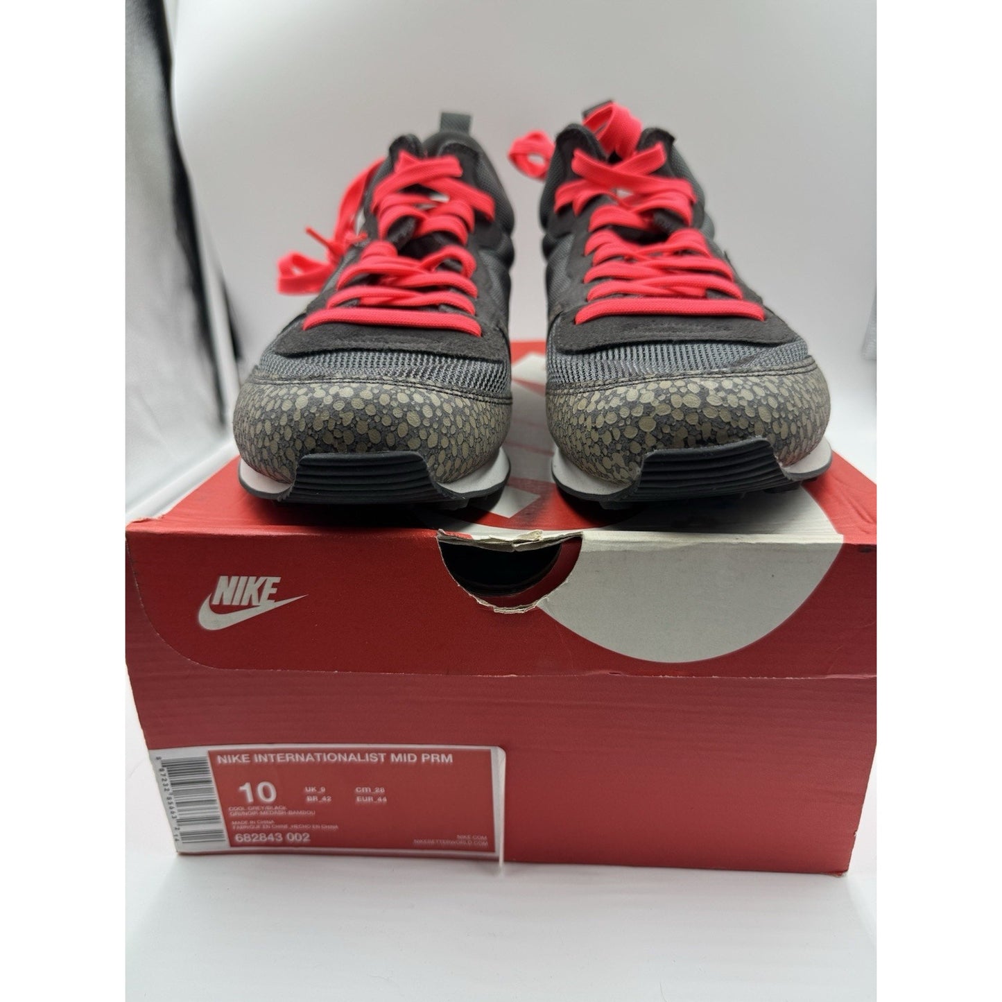 Nike Internationalist Mid PRM Mens Style: 682843-002 Size: 10 BS563
