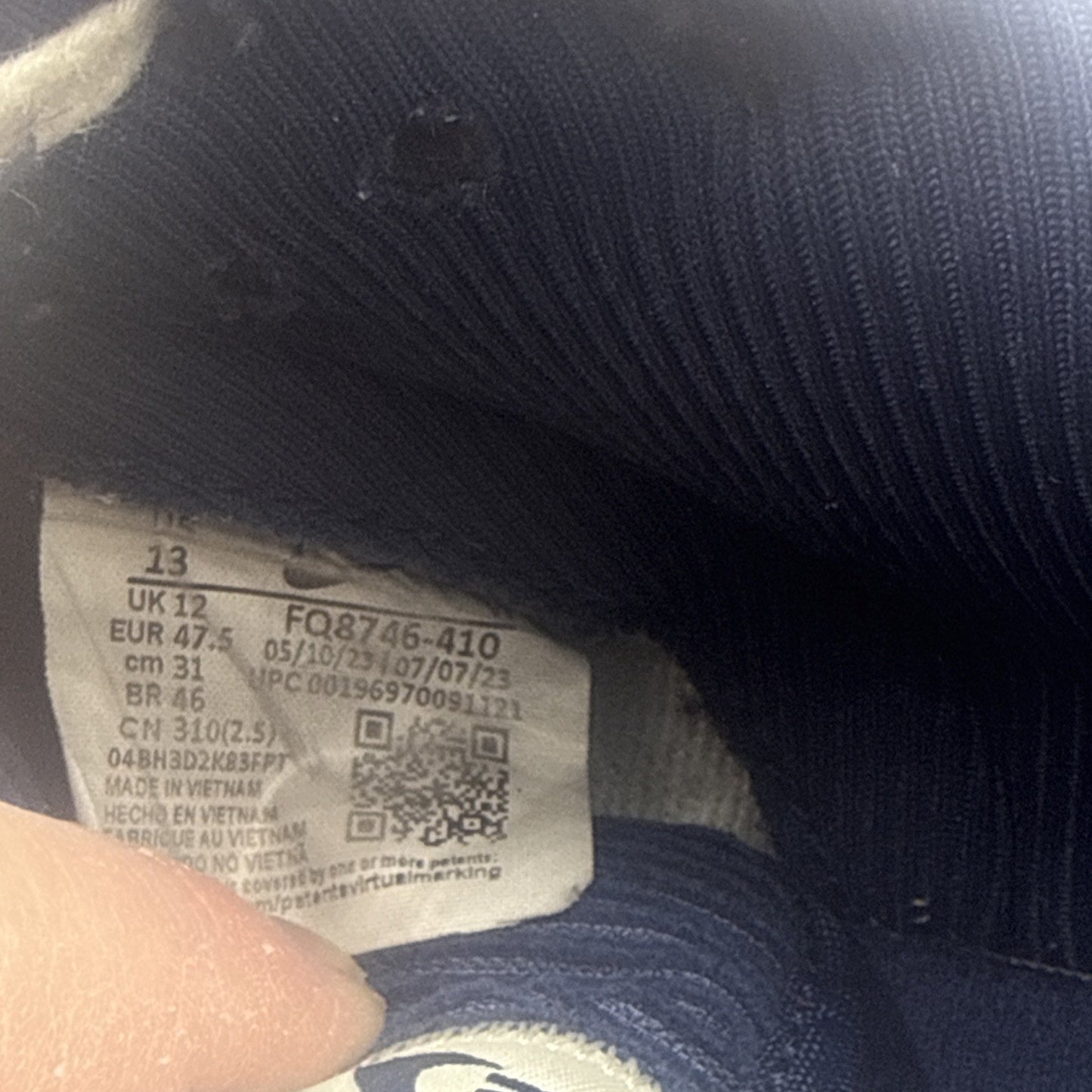 Size 13 - Nike Dunk Low Tweed Corduroy