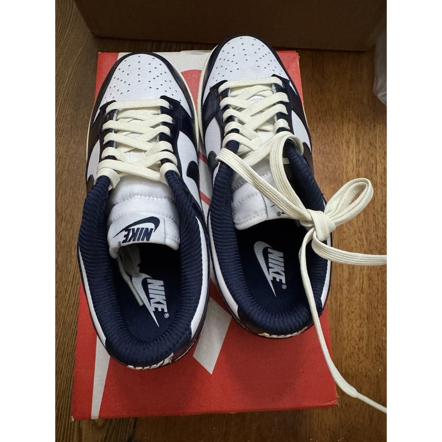 Size 8 - Nike Dunk Premium Low Vintage Navy W BS322