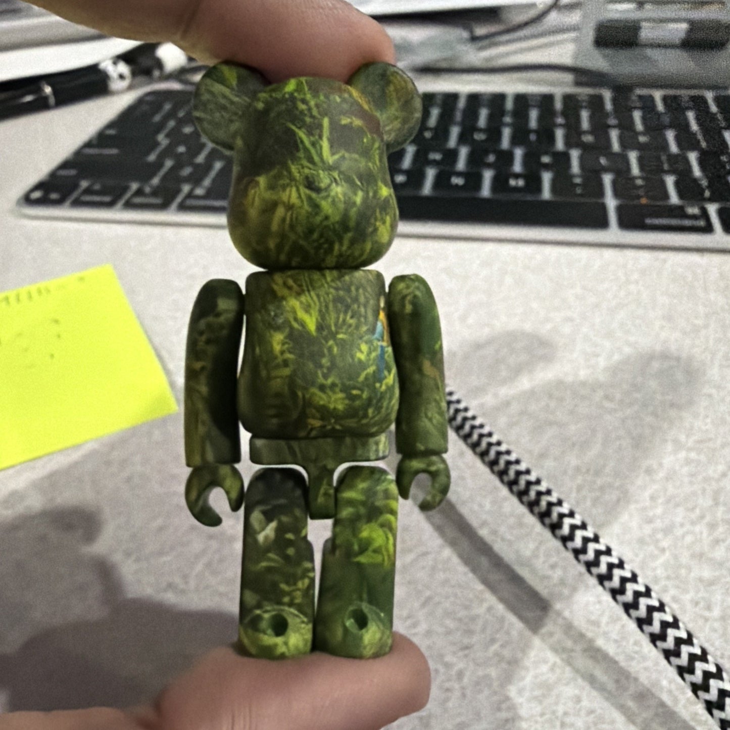 Medicom Toy Be@rbrick 100% Series 45 Pattern Jungle Green - No Card