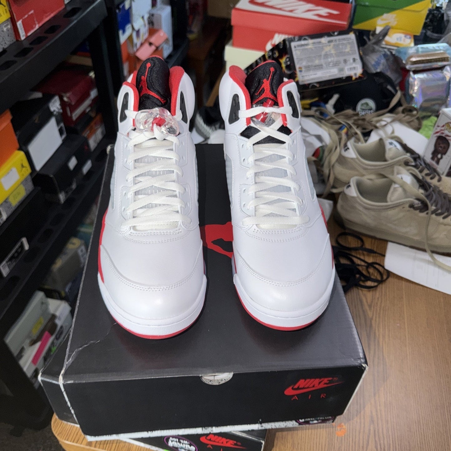 Size 12.5 - Air Jordan 5 Retro 2025 Fire Red