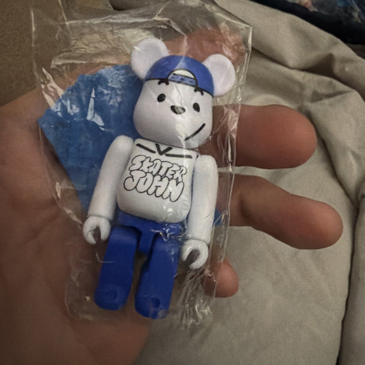 Unopened Skater John JOHN BE RBRICK SERIES 49 Bear Brick Series 49 Medicom Toy