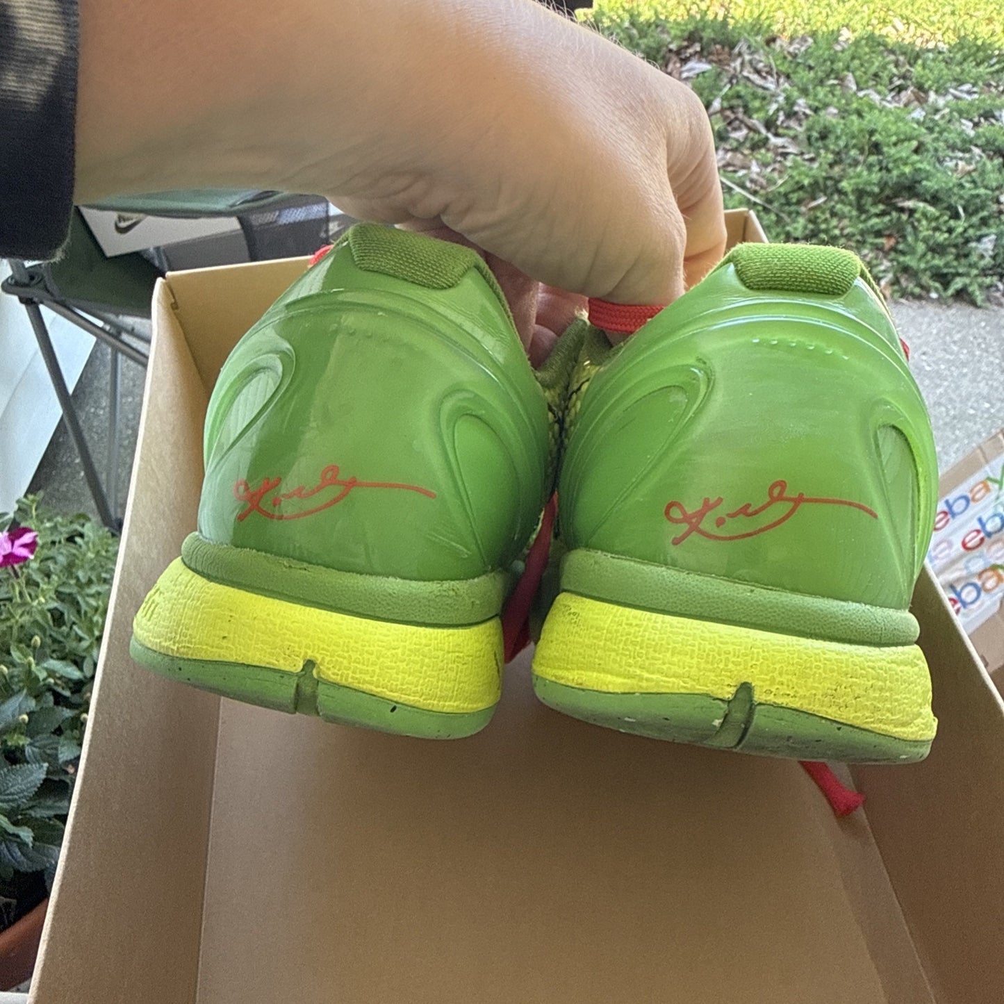 Size 6.5 - Nike Zoom Kobe 6 Protro Low Grinch