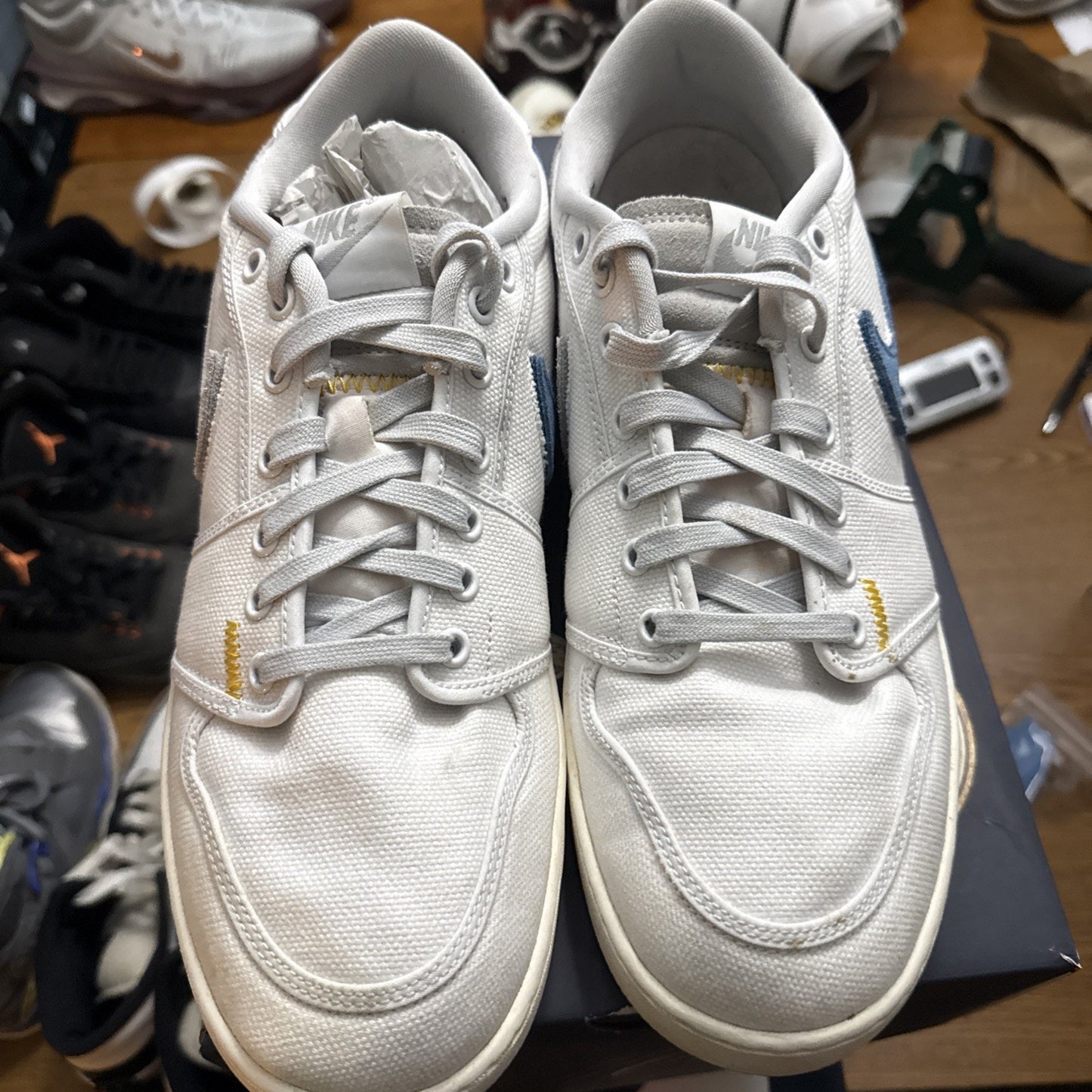 Size 13 - Jordan 1 KO x Union LA Low White Neutral Grey