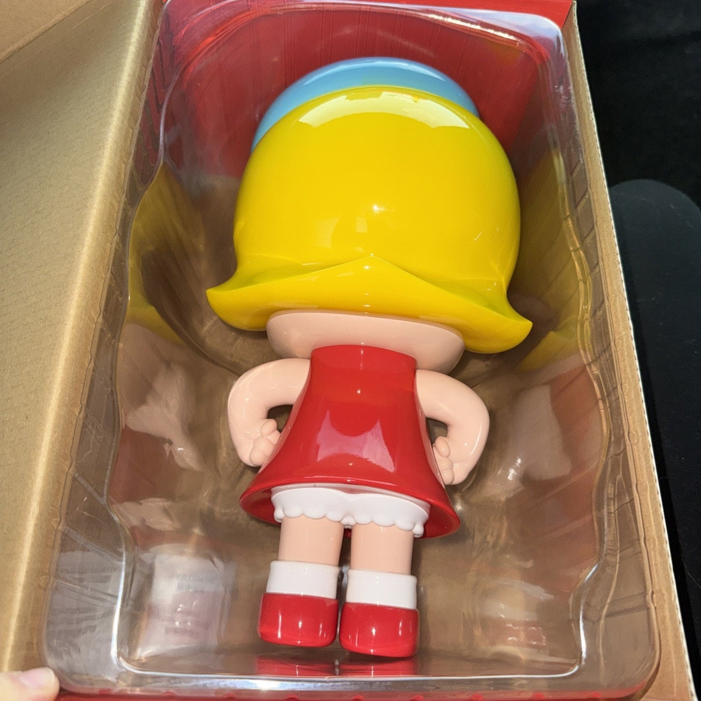Pop Mart Angry Molly Original Fire XL Designer Toy Figure Silent Rick