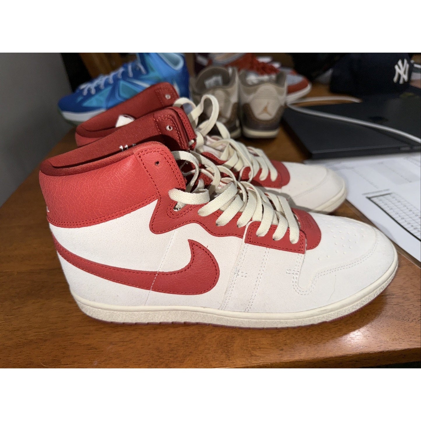 Size 11.5 - Jordan Air Ship PE SP Every Game - Dune Red NBS116
