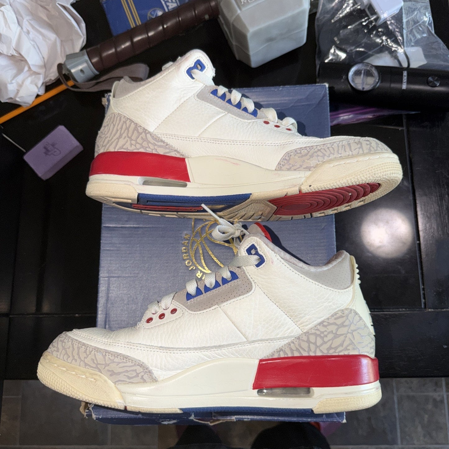 Size 8.5 - Air Jordan 3 Retro International Flight