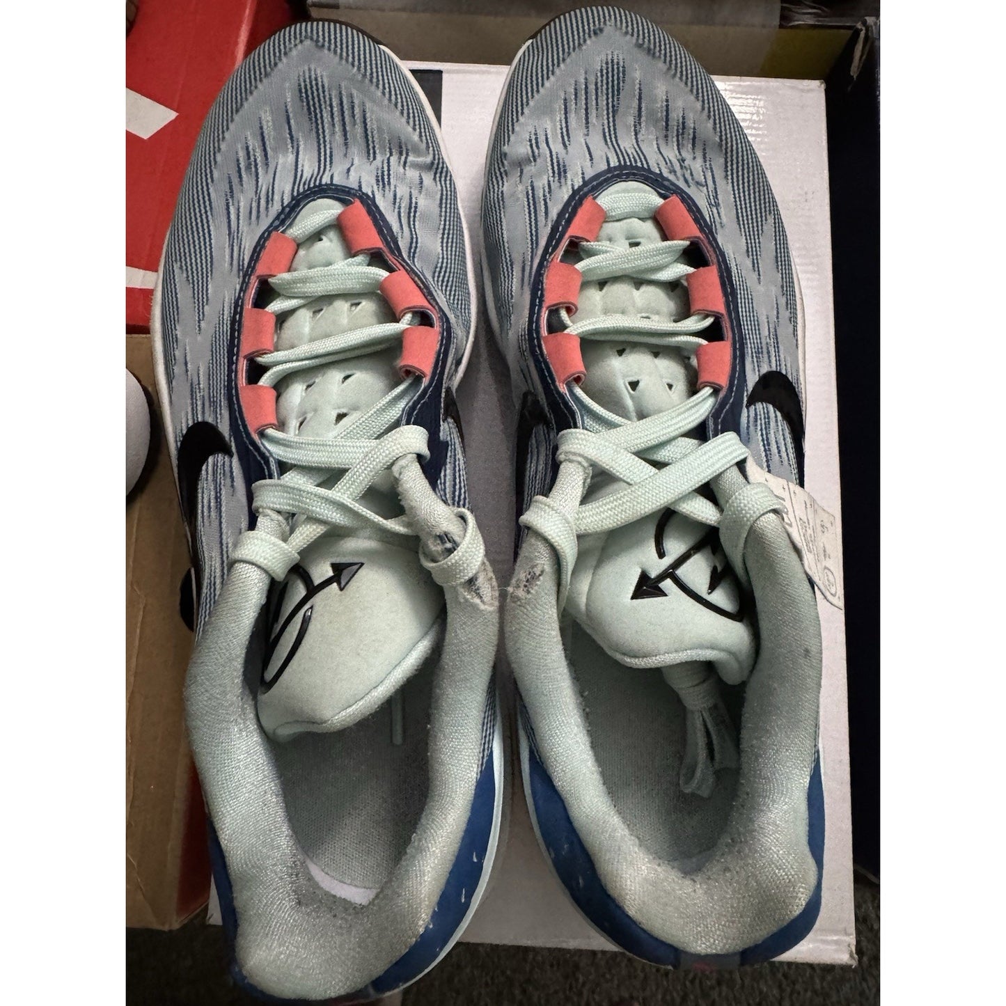 Nike Air Zoom G.T. Cut 2 DJ6015-404 Sneakers Men's Blue Basketball Shoes BS343