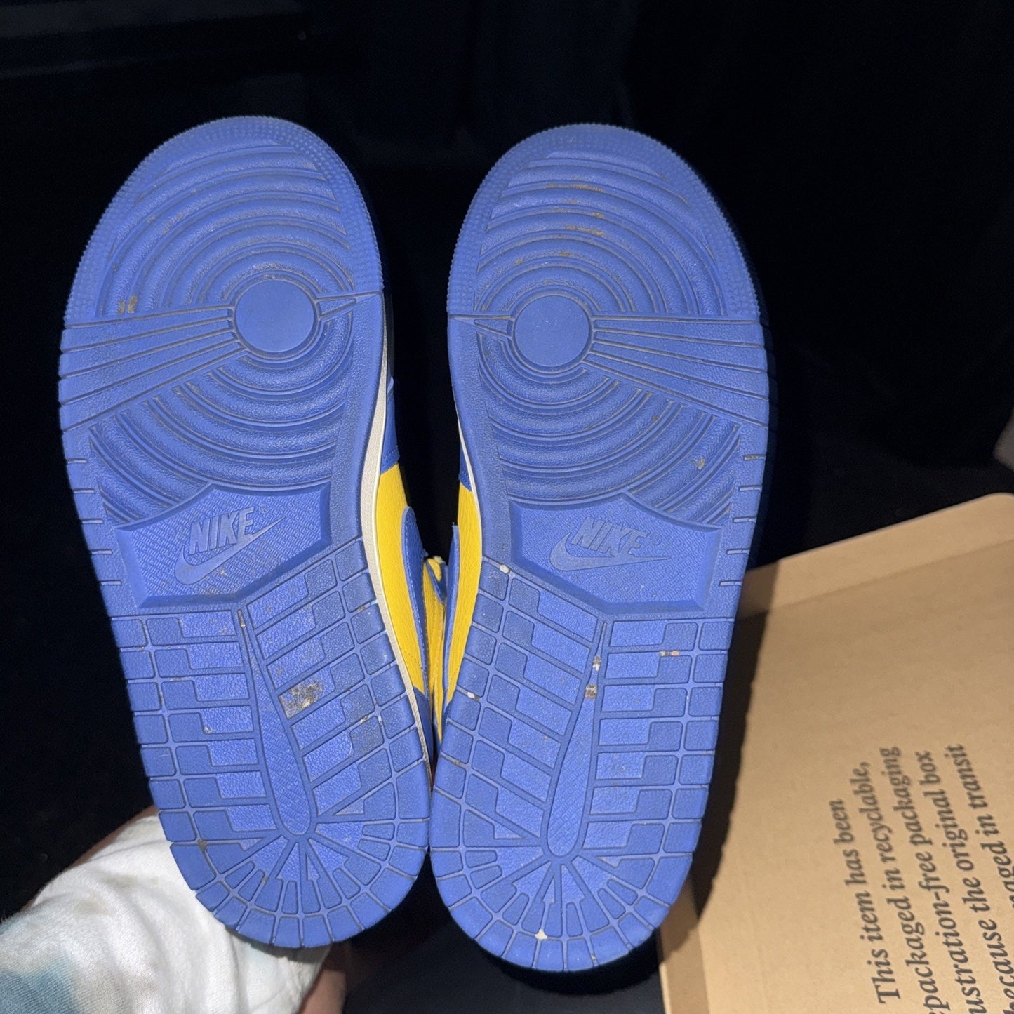 Jordan WMNS Air Jordan 1 Retro OG High Reverse Laney Blue/Yellow FD2596-700