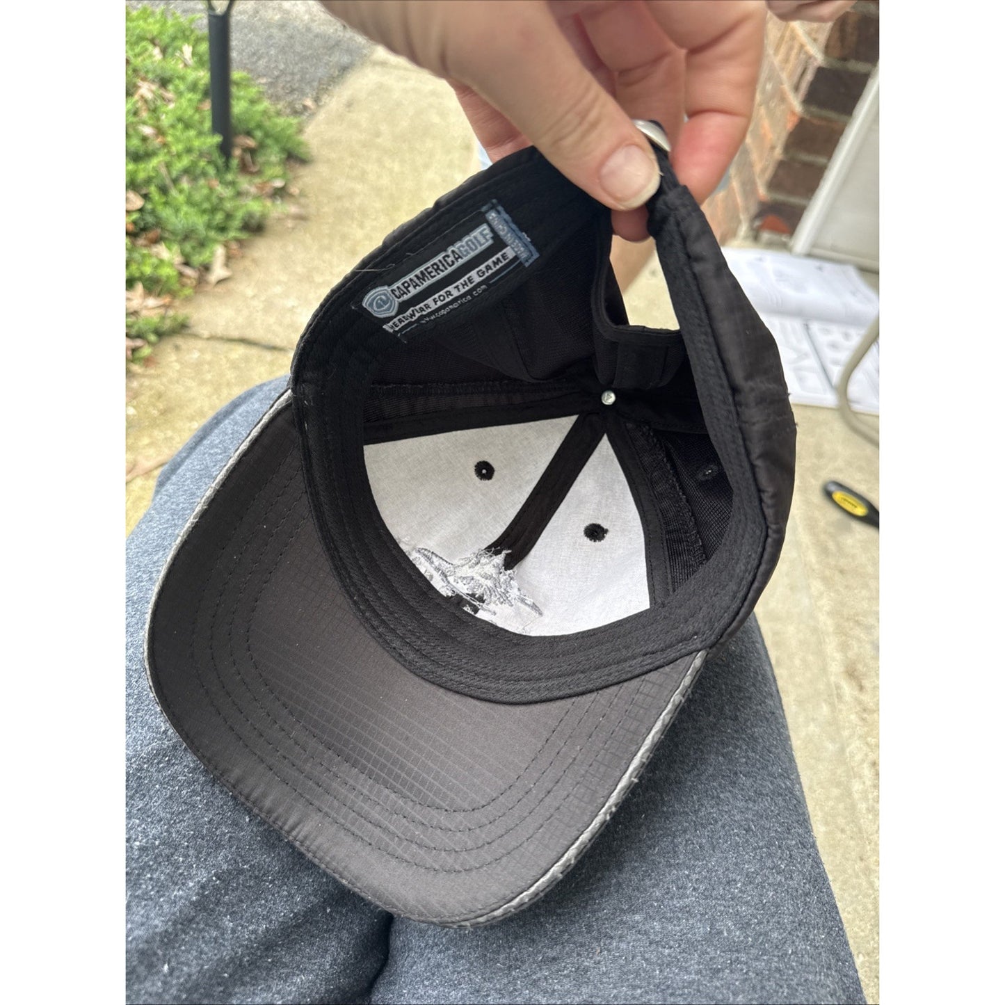 Pine Hill Farm Black Adjustable Back Hat