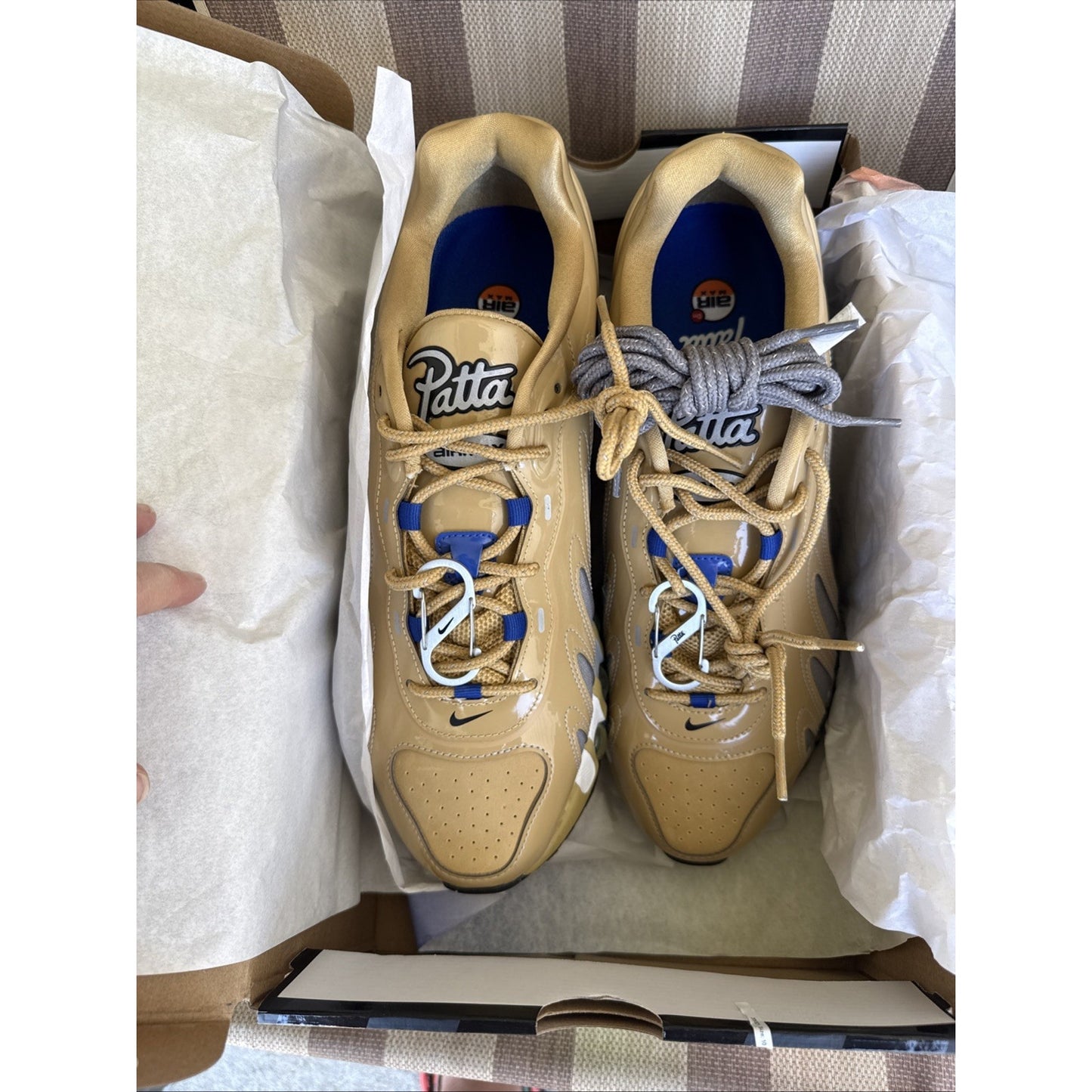 Size 12.5 - Patta x Nike Air Max DN8 Club Gold