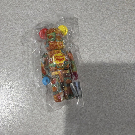 Chupa Chups Be@rbrick 100% Multicolor Boxed Art Toy Figure Designer Urban Vinyl