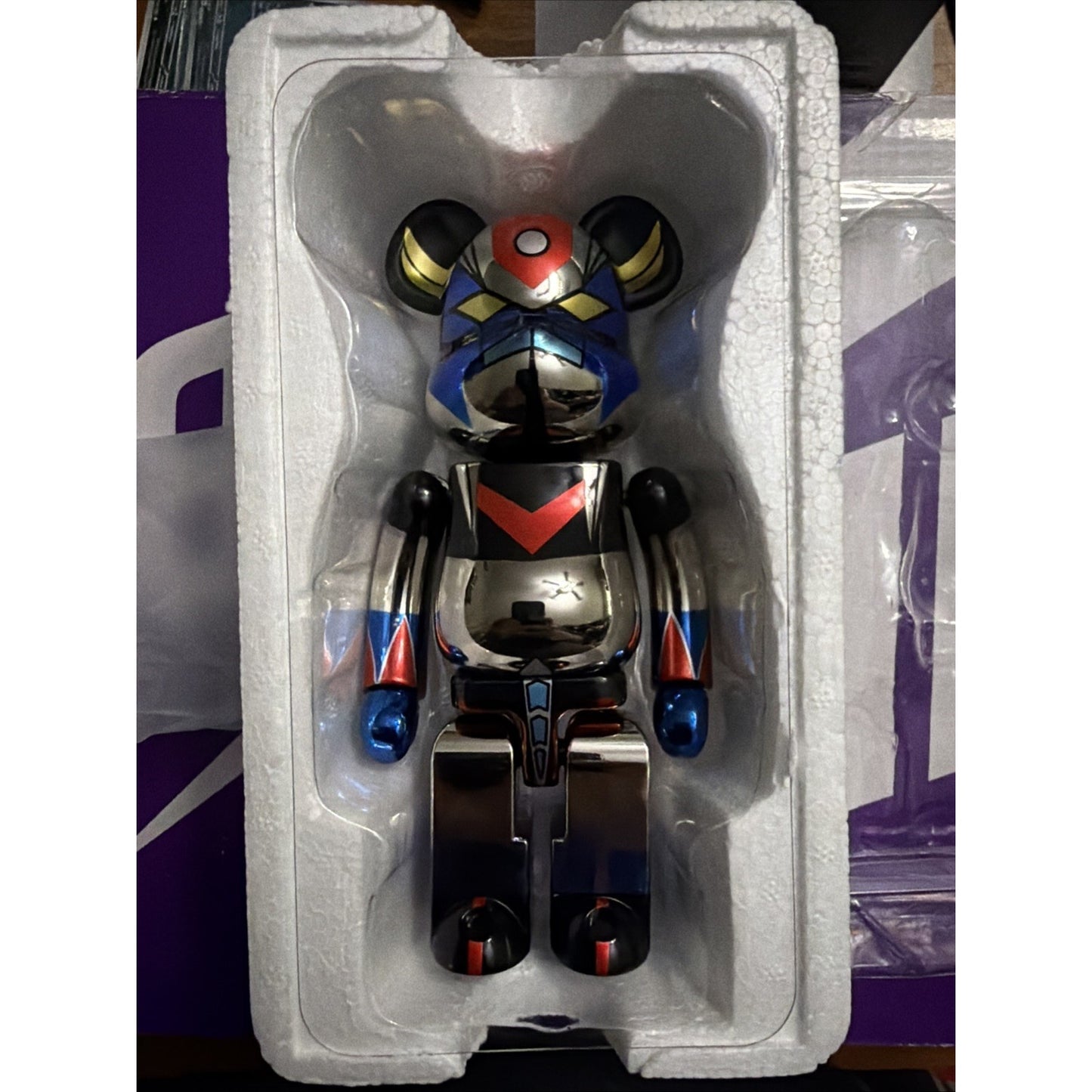 Beabrick Mazinger Z Chogokin Chrome Version