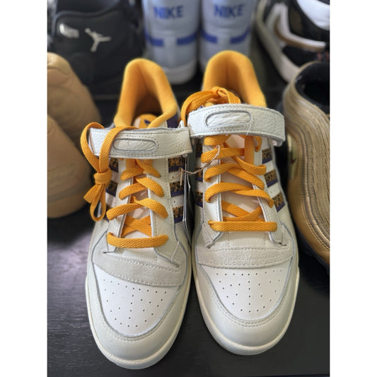 Size 10.5 - adidas Forum 84 Low Lakers Snakeskin