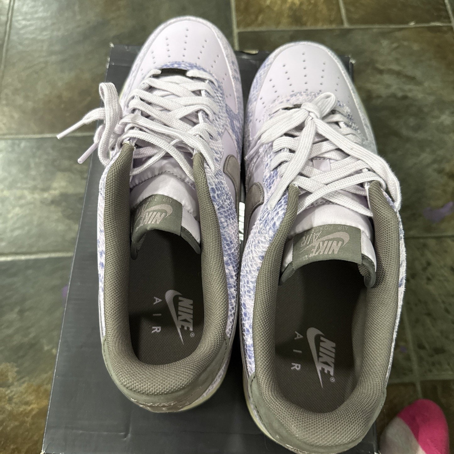 Size 13 - Nike Air Force 1 '07 LV8 Snakeskin Pack - Doll