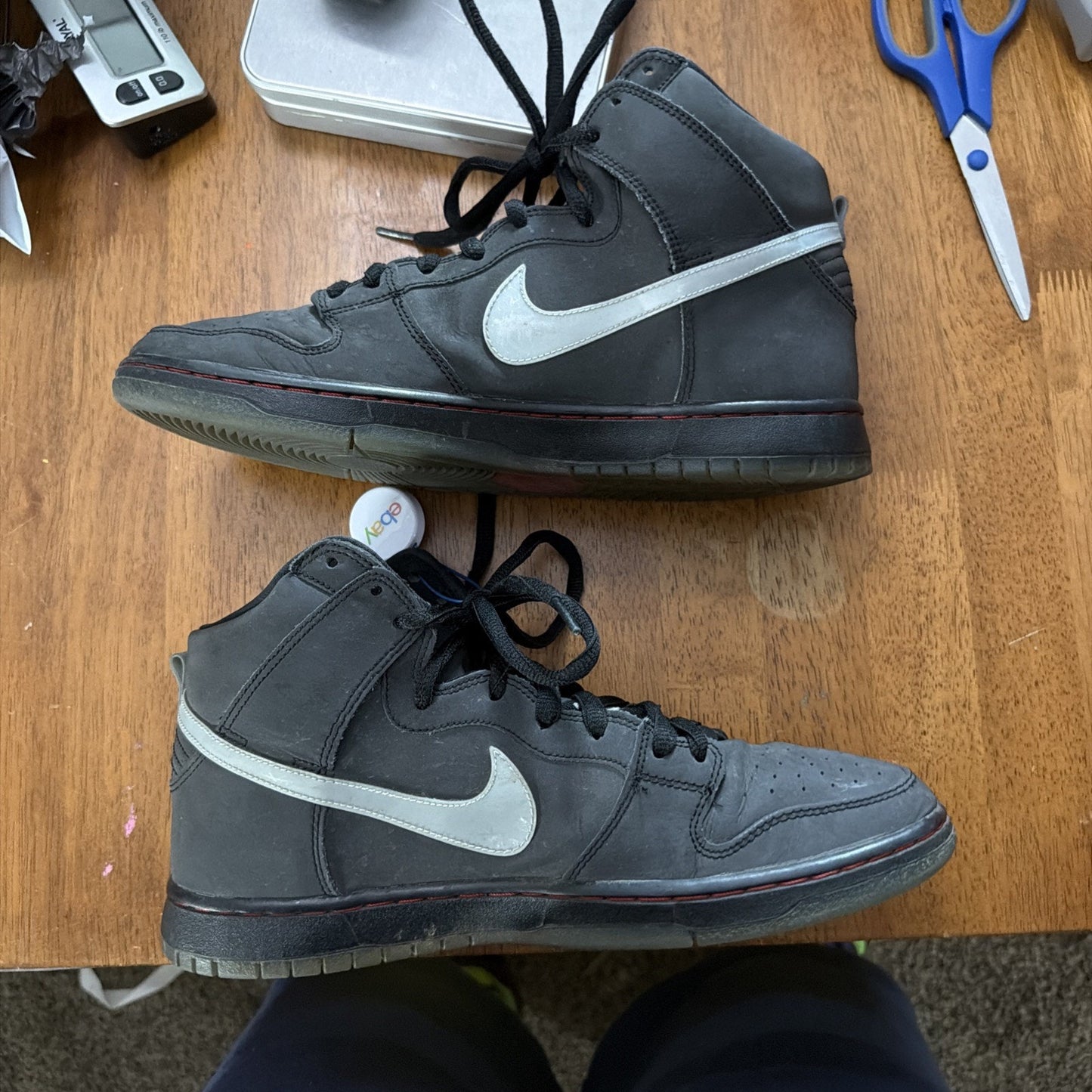Nike Dunk Premium SB High Raging Bull 3M Reflective Size 11