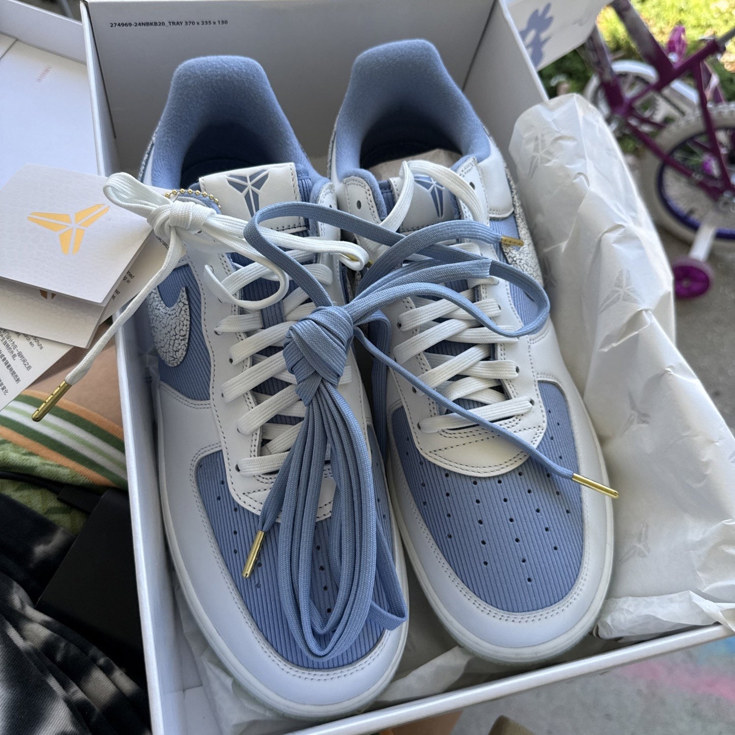 Size 14 - Kobe Bryant x Nike Air Force 1 Protro Low City Of Champions