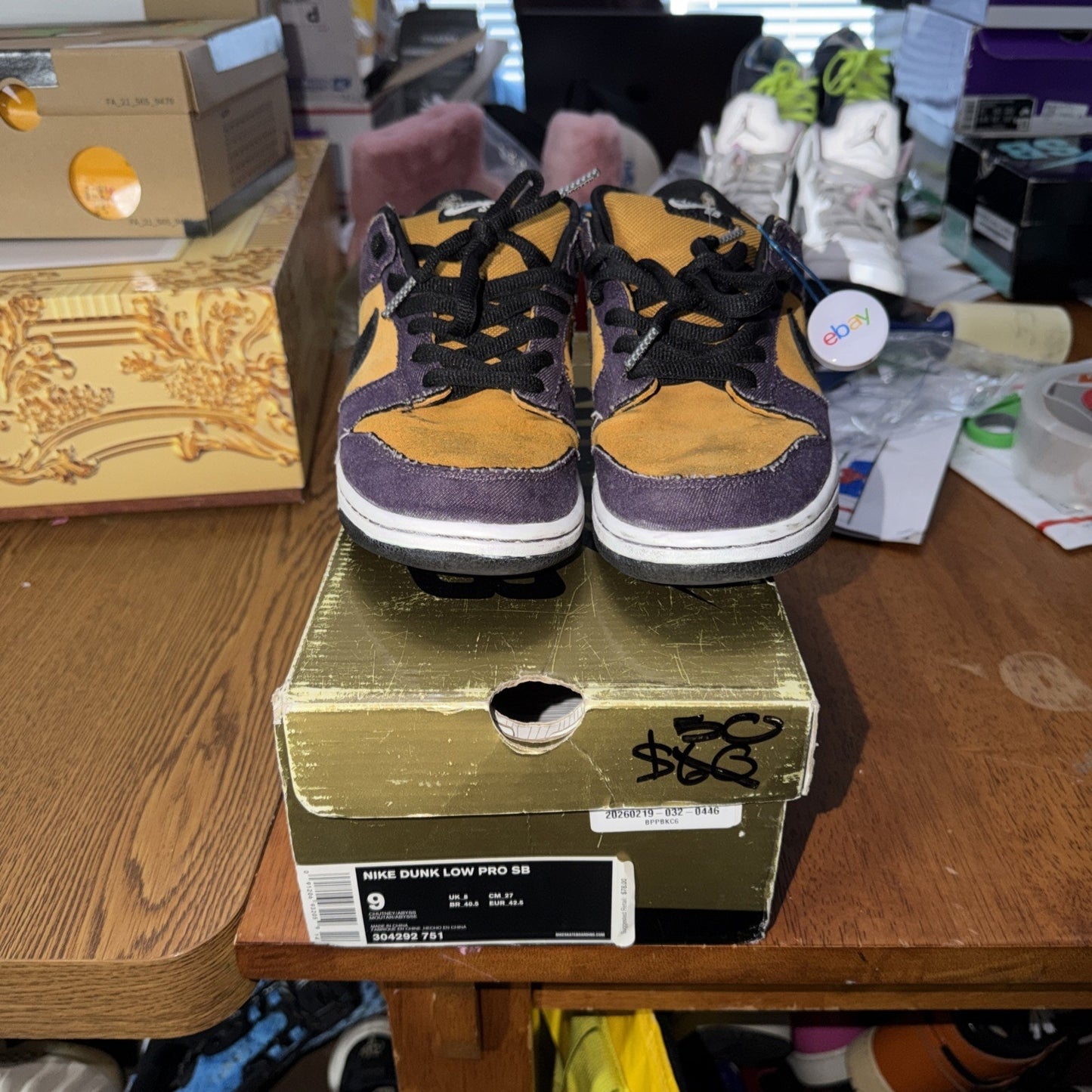 NIKE SB DUNK LOW MENS GOOFY BOY SIZE 9 OG BOX