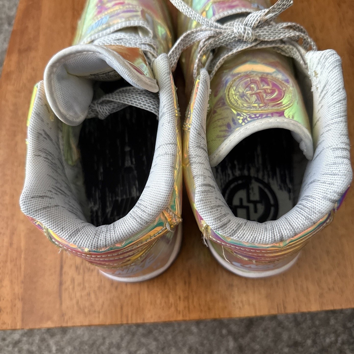 Size 9.5 - Nike Air Trainer 1 PRM QS Mid Nike Knows Super Bowl Hologram NBS026