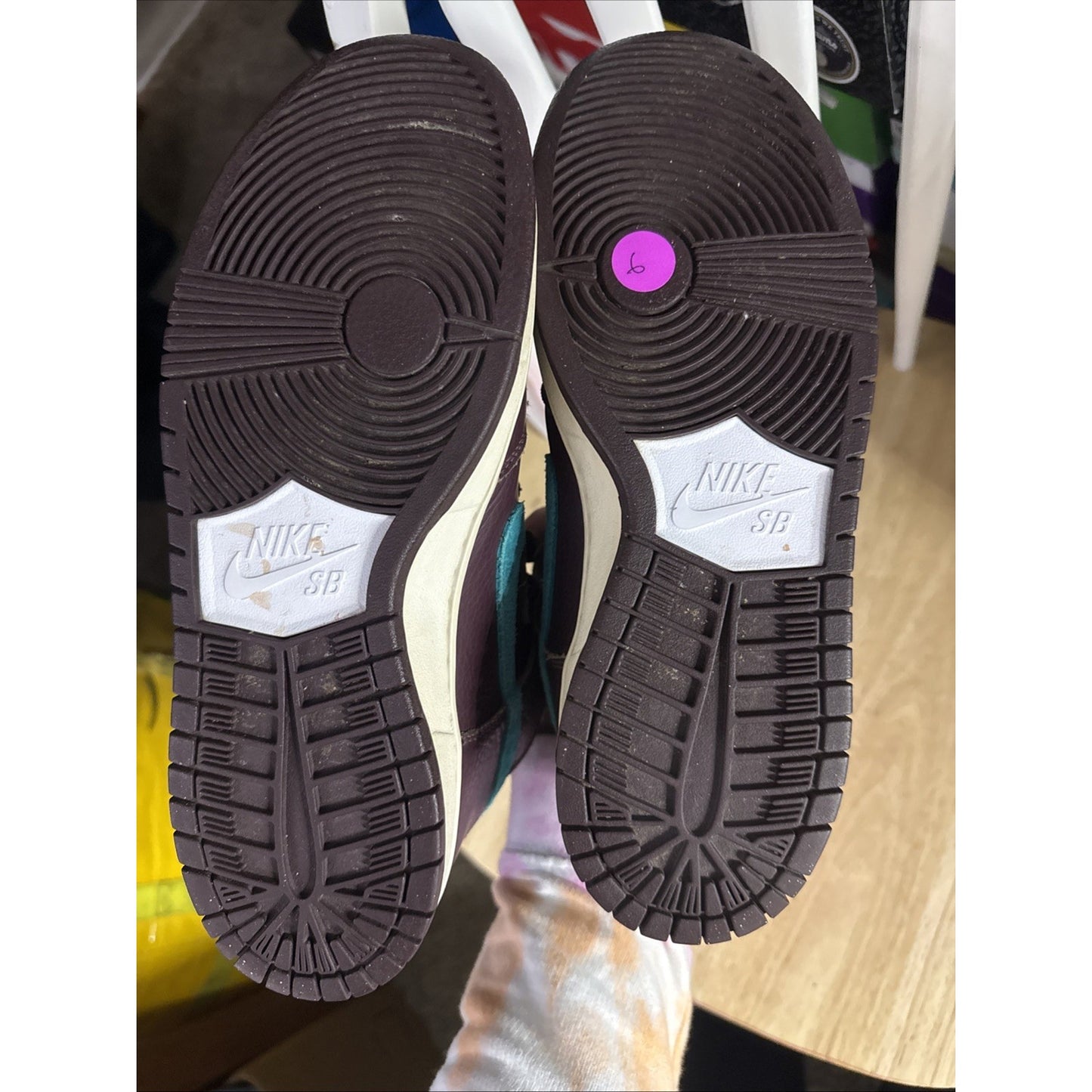 Size 9 - Nike Dunk Premium SB Deep Burgundy Aquamarine