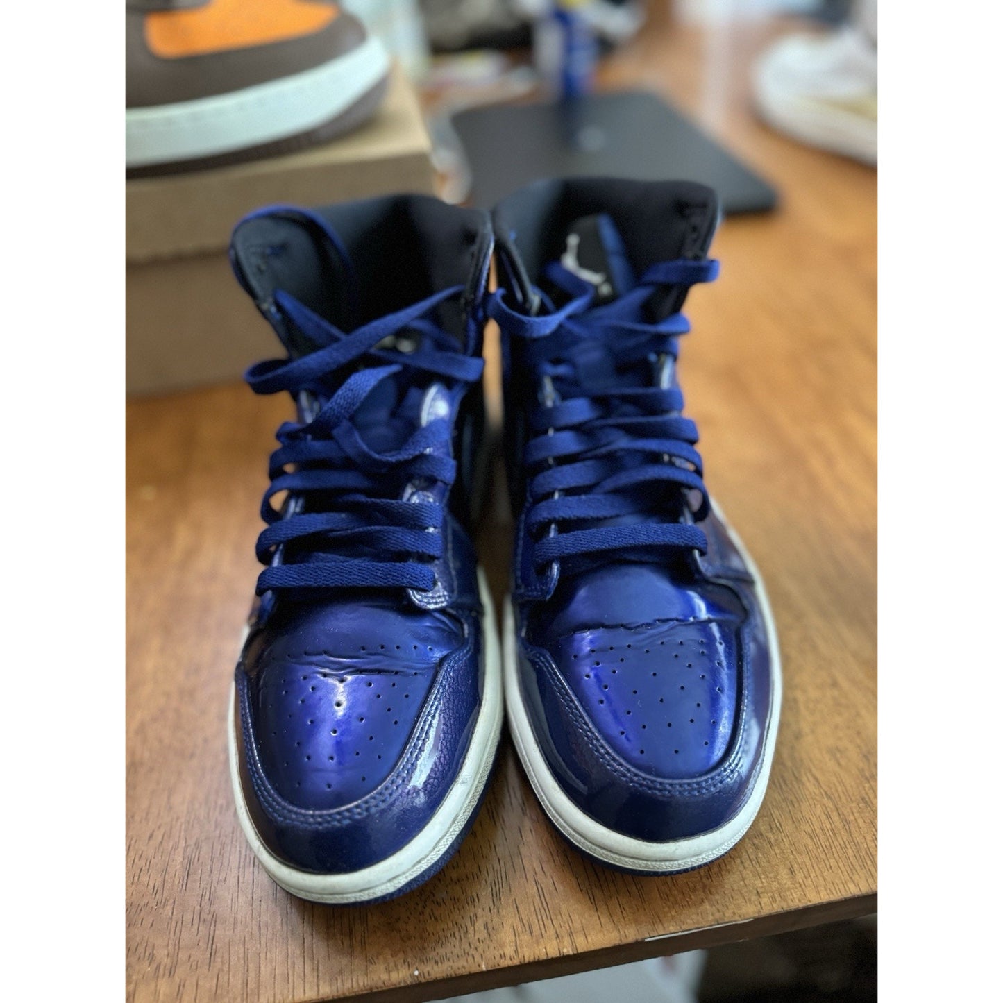 Size 8 - Air Jordan 1 Retro High Deep Royal NBS142