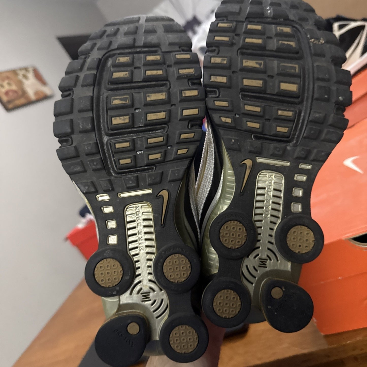 Size 9 Nike Shox Turbo+ IV Women’s 315411-112 2006 BS372