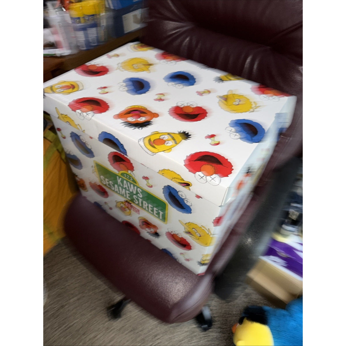 [NEW/UNUSED] KAWS x Sesame Street x UNIQLO Box Only