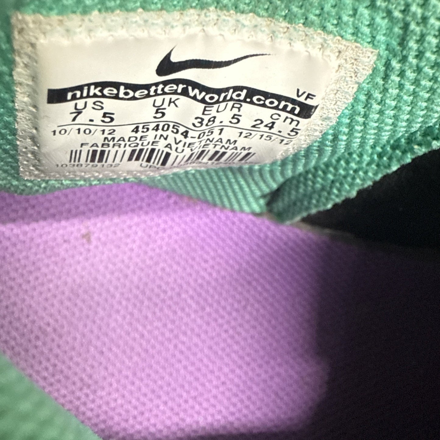 Size 7.5 - Nike Dunk 6.0 Premium High Liquid City Liberty Zebra Sky W Rare