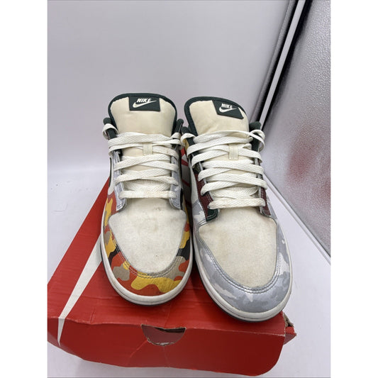 Size 11 - Nike Dunk SE Low Sail Multi-Camo
