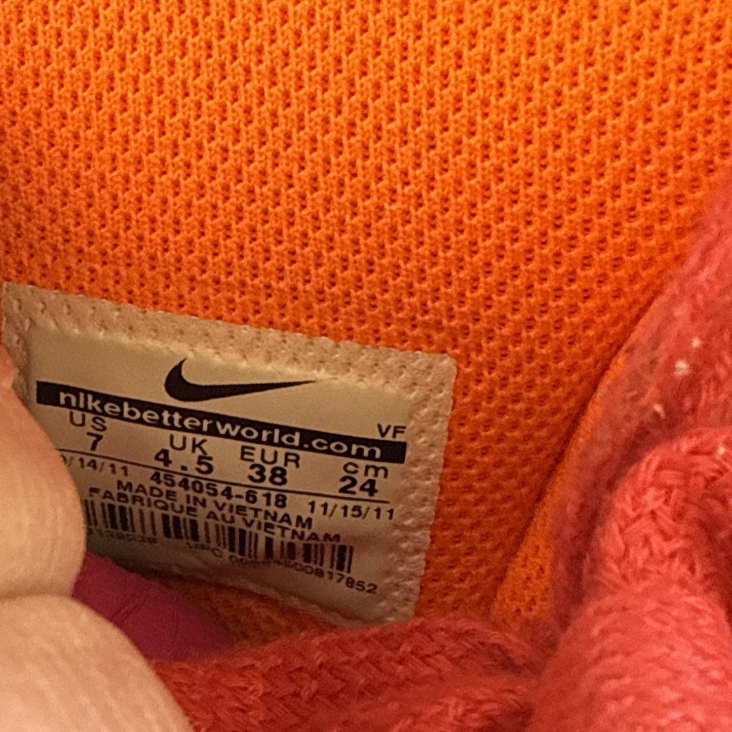 Size 7 - Nike Dunk 6.0 Premium High Red Orange Grape W