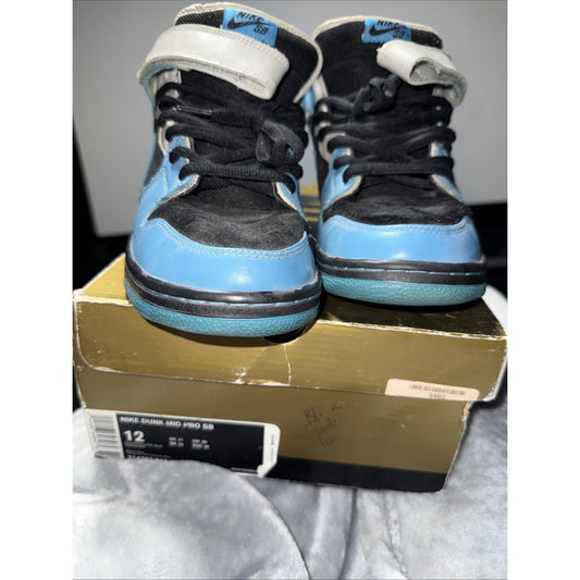 Size 12 - Nike Dunk Pro SB Mid Black LEP