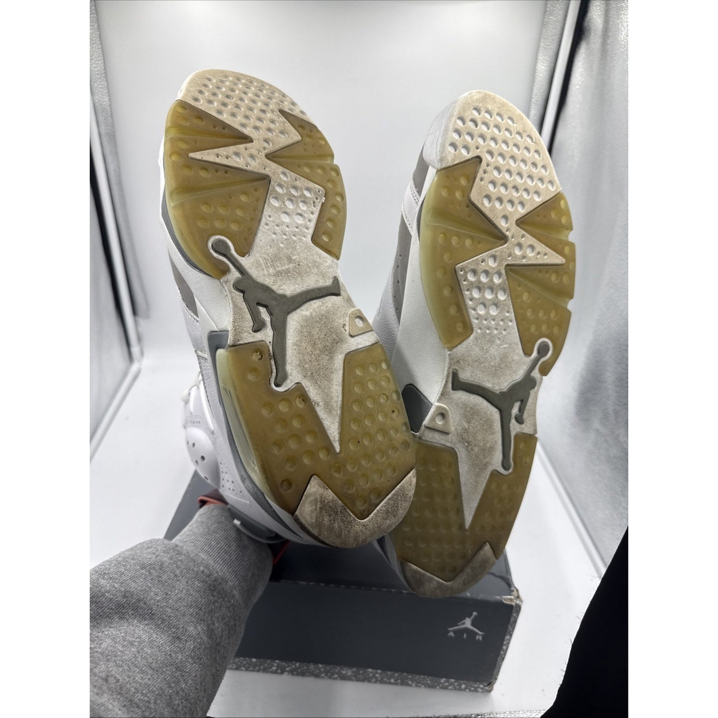 Size 14 - Jordan 6 Retro Low Cool Grey