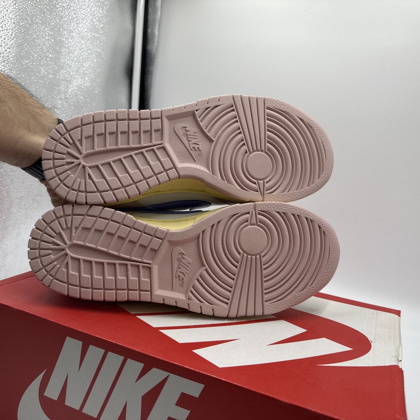 Size 7.5 - Nike Dunk Low Pink Oxford W