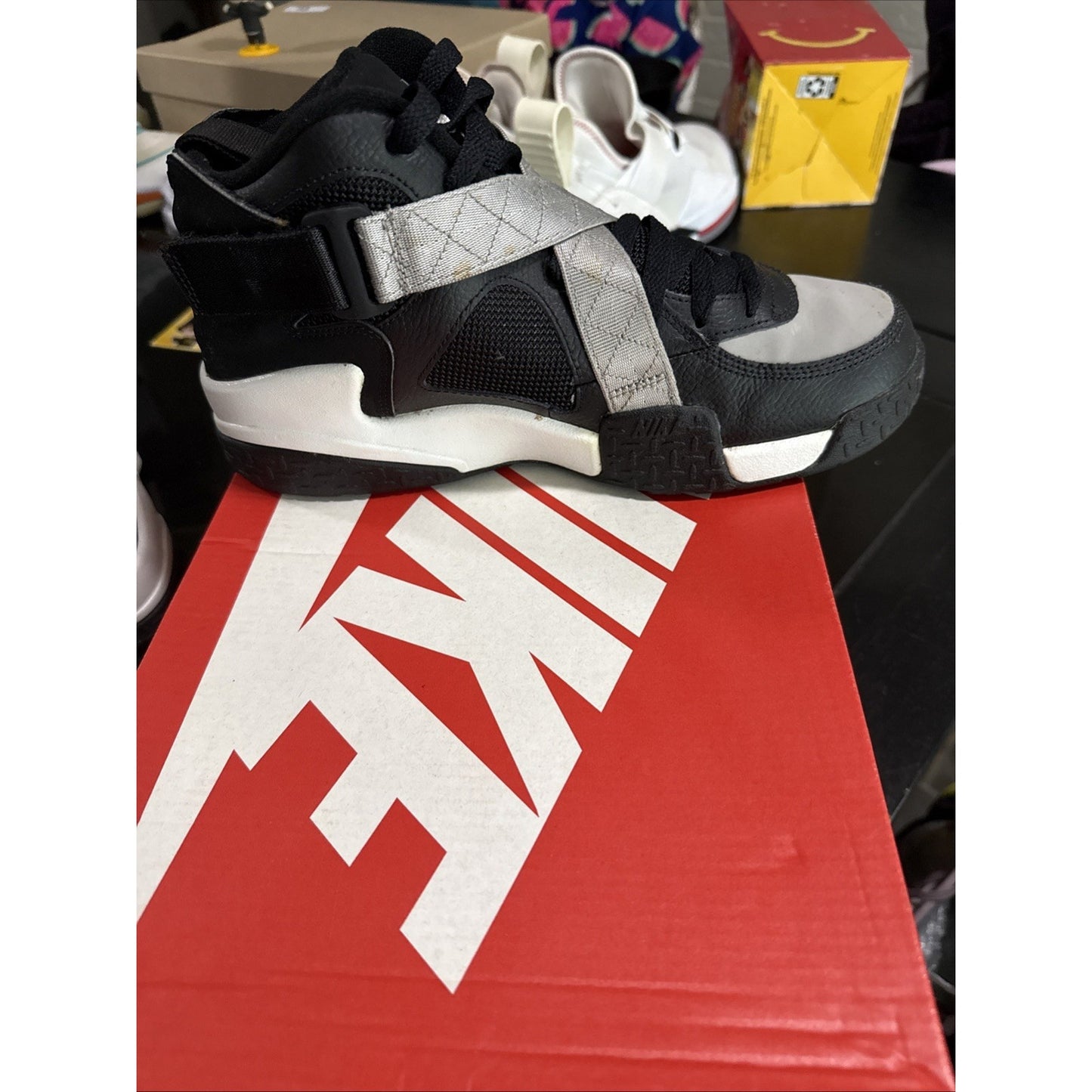 Size 9 - Nike Air Raid OG Black Grey