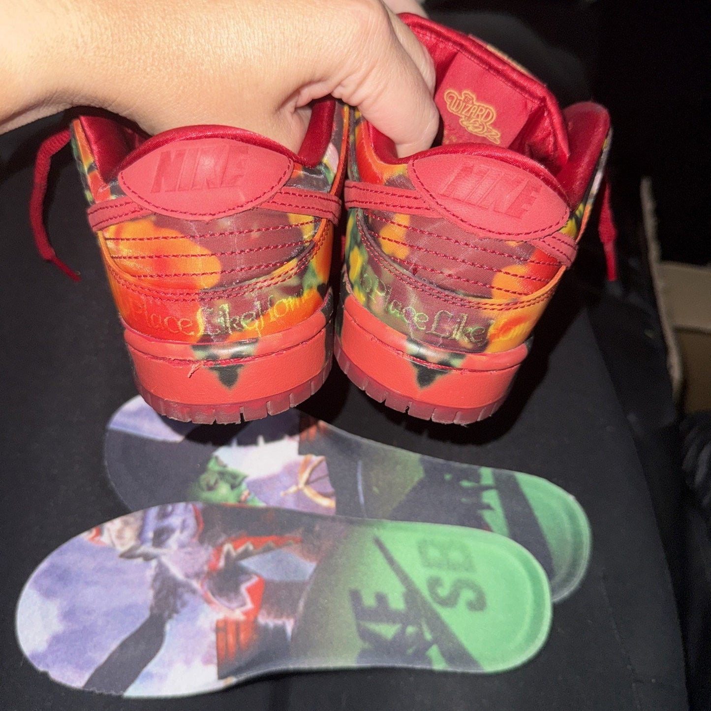 Size 4.5 - The Wizard of Oz x Nike Dunk SB Low Poppy Field